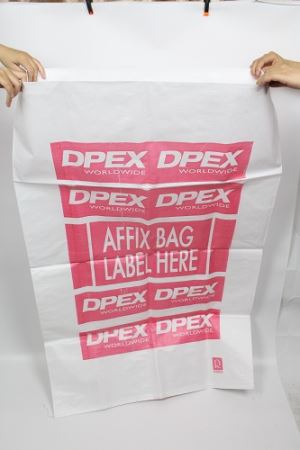 Poznati DPEX vode-dokaz brza torbe